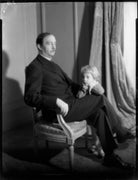 Zog I, King of Albania; Prince Leka Zogu NPG x151648