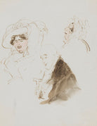 Elizabeth Vassall Fox (née Vassall), Lady Holland; Henry Richard Fox (later Vassall), 3rd Baron Holland; Mrs Brown NPG 4914