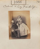 Sir Thomas St Vincent Hope Cochrane Troubridge, 3rd Bt; Louisa Jane (née Gurney), Lady Troubridge NPG Ax51059