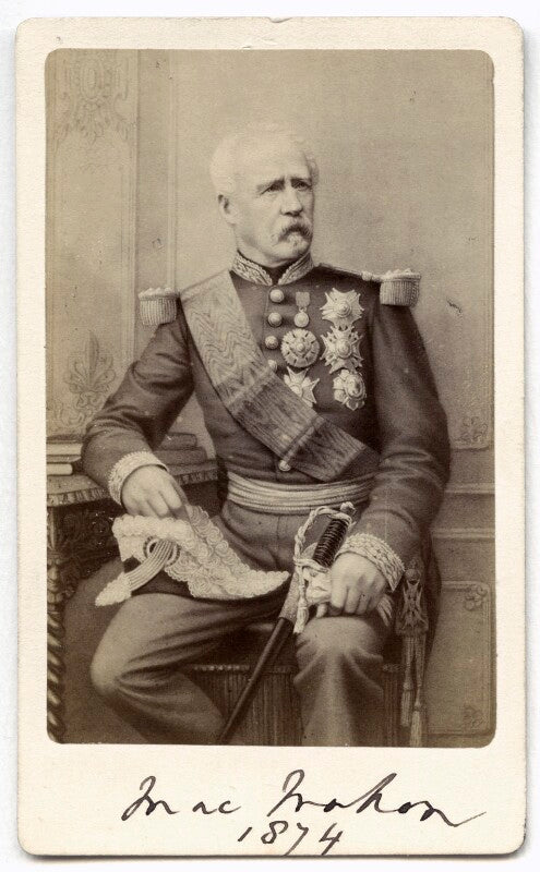 Marie edme patrice maurice de mac mahon, duke of magenta npg x74301