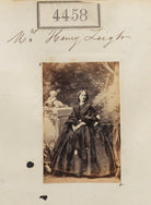 Mrs Henry Leigh NPG Ax54471