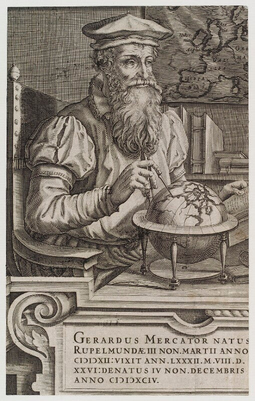 Gerardus mercator npg d20254