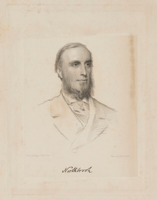 Thomas george baring, 1st earl of northbrook npg d38778