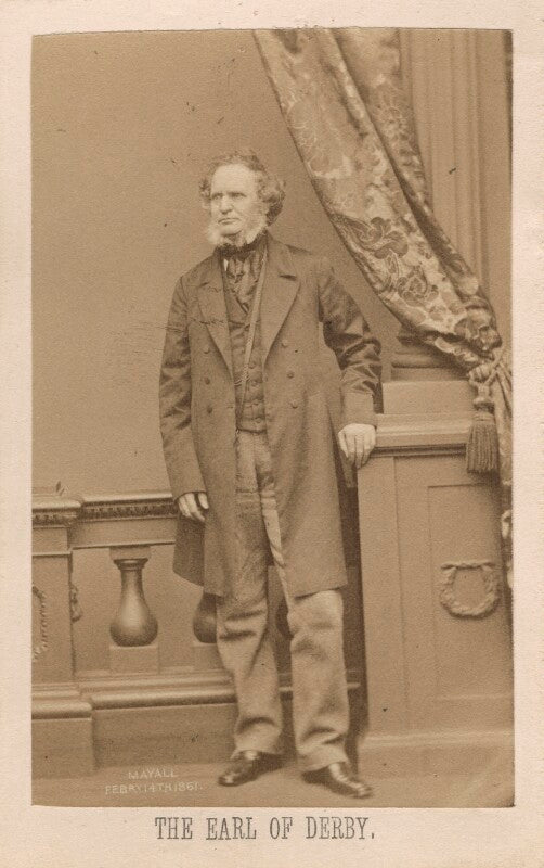 Edward stanley, 14th earl of derby npg ax16241