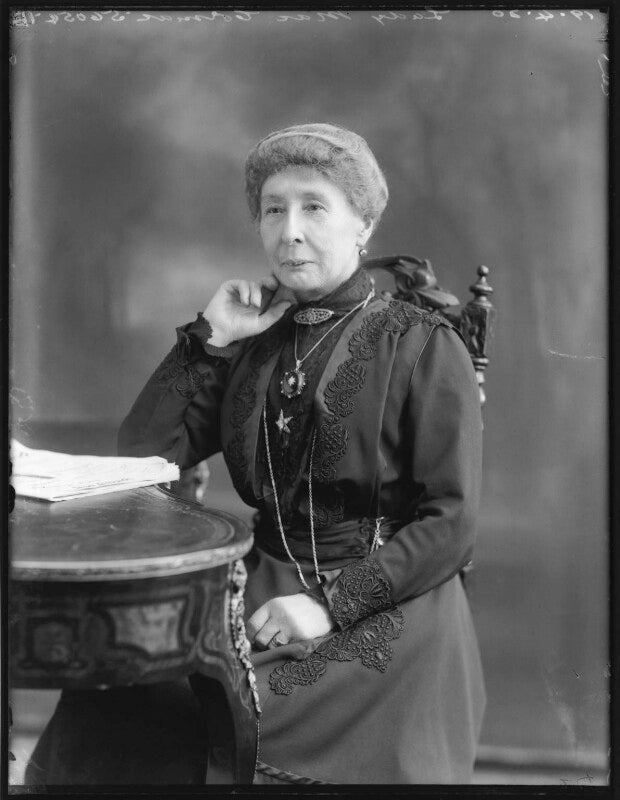 Katharine maria (née charters), lady maccormac npg x120476