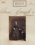 'Miss Gough's governess' NPG Ax64328