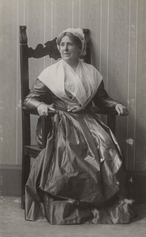 Mary berenson (née smith) in quaker dress npg ax161084