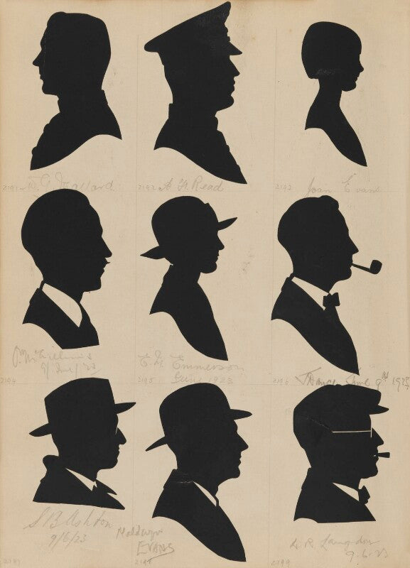 Tourists on the west pier, brighton (w.g. mallard; a.f. read; joan evans; m.w?. williams; e.m. emmerson; j. nance; s.b. ashton; maldwyn evans; louis russell langdon) npg d46519