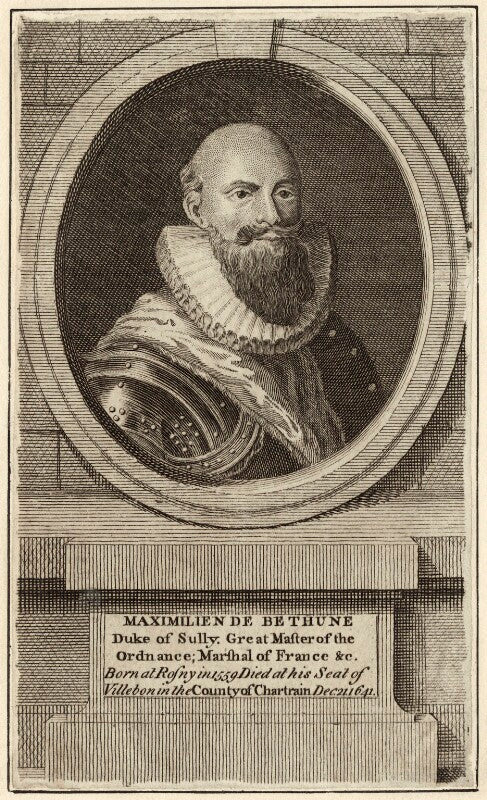 Maximilian de bethune, duc de sully npg d26224
