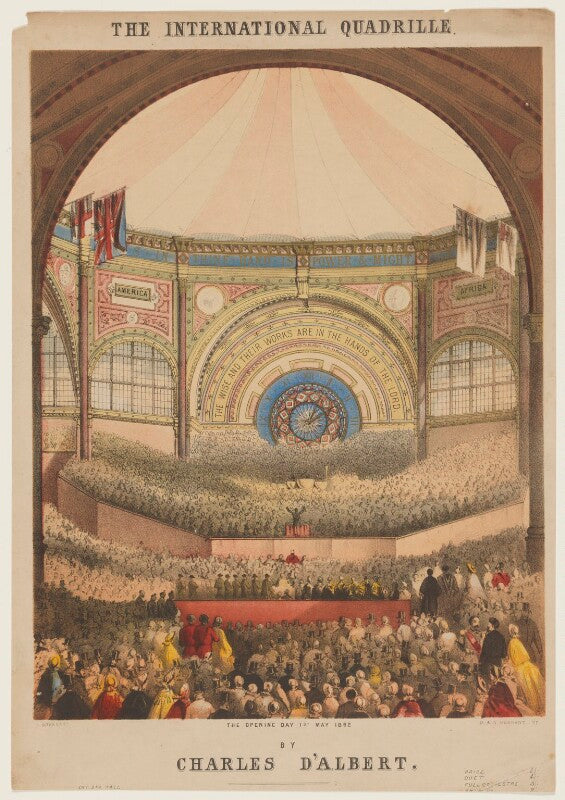 The international exhibition, 1862 ('the international quadrille') npg d42824