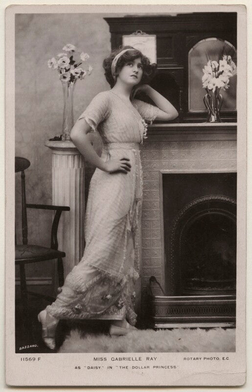 Gabrielle ray as daisy in 'the dollar princess' npg x193979