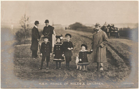 'H.R.H. Prince of Wales & Children' NPG x196934