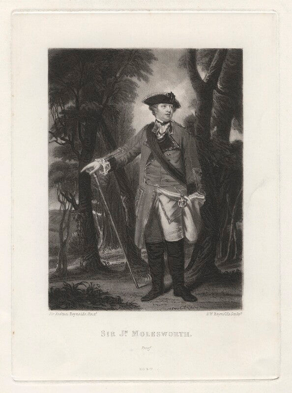 Sir john molesworth, 5th bt npg d5692