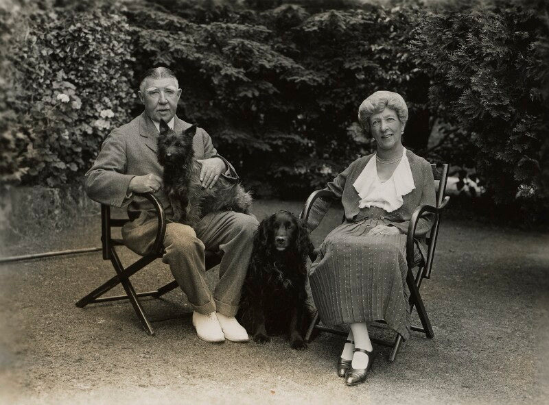 Sir percival scrope marling, 3rd bt; beatrice caroline (née beaumont), lady marling npg x83843