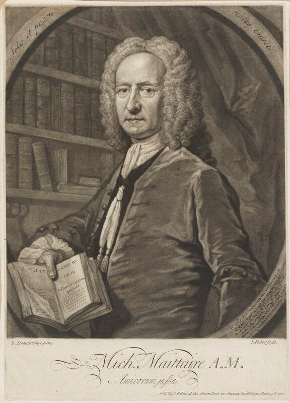 Michael maittaire npg d38154