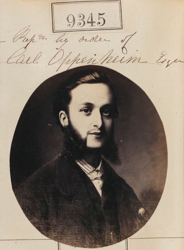 'reproduction by order of carl oppenheim esq' npg ax59154