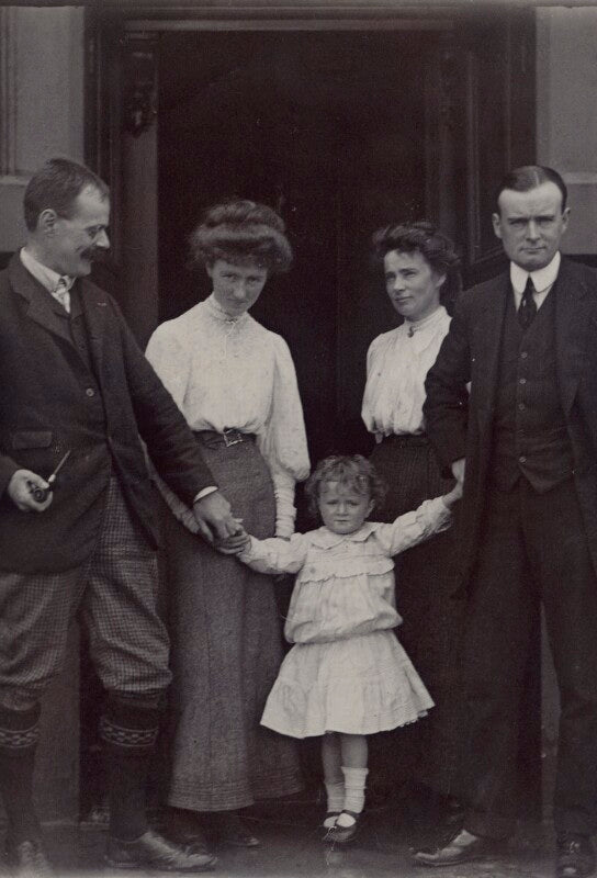 H.h. munro ('saki') and members of his family npg x134930