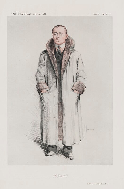 Robert falcon scott ('men of the day. no. 2311. "the south pole."') npg d45701