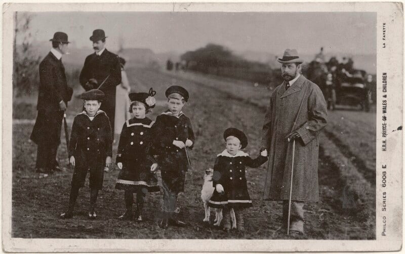 'h.r.h. prince of wales & children' npg x196935