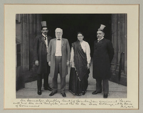 Group at the Houses of Parliament NPG x135494