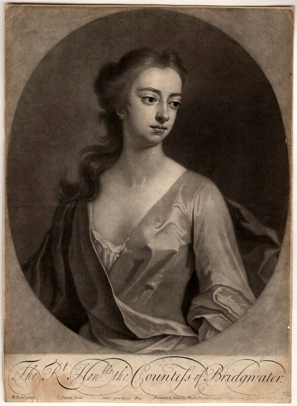 Elizabeth Egerton (née Churchill), Countess of Bridgewater NPG D809