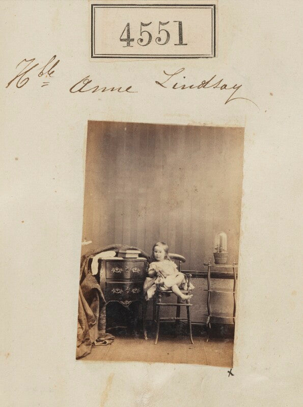 Lady anne catherine sybil bowes lyon (née lindsay) npg ax54563