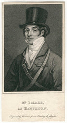 John Isaacs as Hawthorn in Bickerstaff's 'Love in a Village' NPG D8688