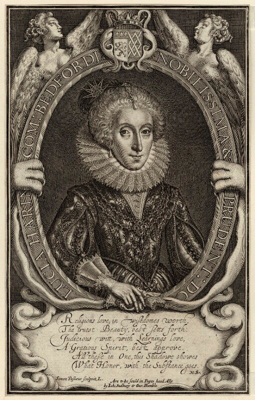 Lucy russell (née harington), countess of bedford npg d28090