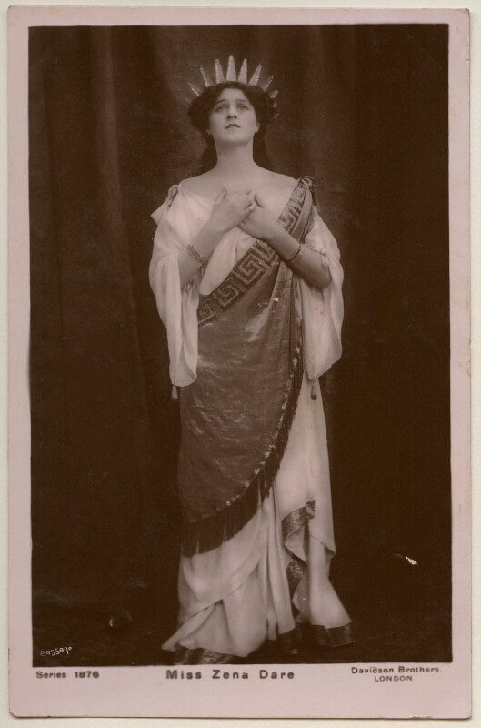 Zena dare as lady elizabeth congress in 'the little cherub' npg x193764