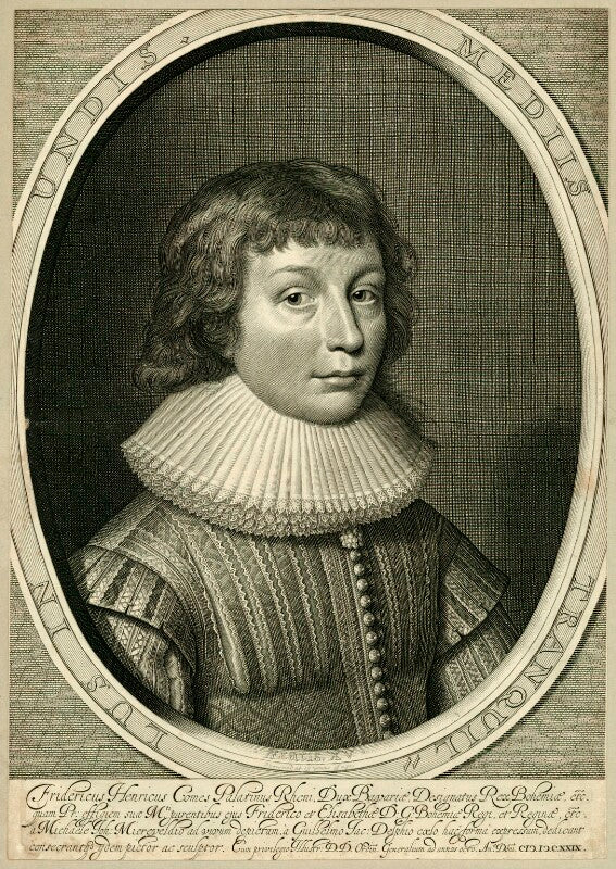 Frederick henry, prince of the palatinate npg d26457