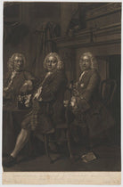 Benn's Club (Robert Alsop; William Benn; John Blashford) NPG D1517