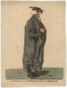 Francis Barnes ('A view from Peter House, Cambridge') NPG D13473