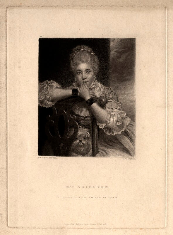 Frances abington (née barton) npg d5610