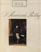 Mr J. Harrison Ridley NPG Ax57853