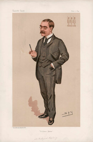 Rudyard Kipling ('Men of the Day. No. 589.') NPG D44702