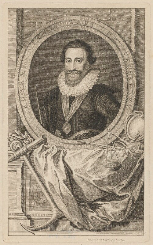 Robert cecil, 1st earl of salisbury npg d40026