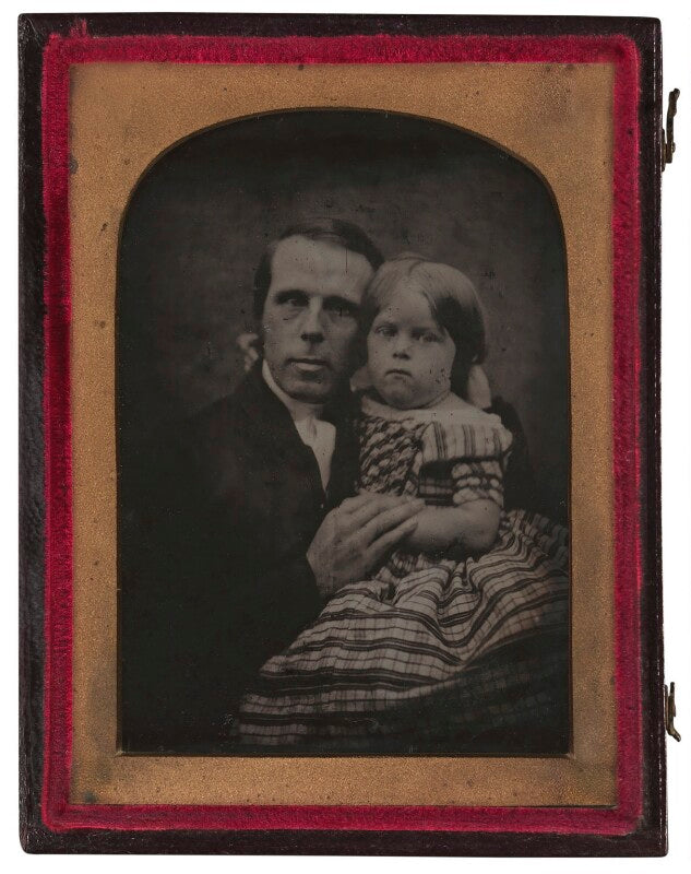 Two unknown sitters npg x199097
