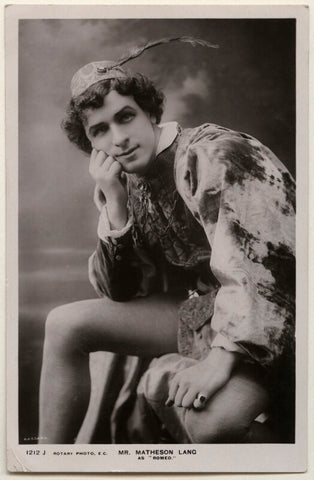 Matheson Lang as Romeo in 'Romeo and Juliet' NPG x193883