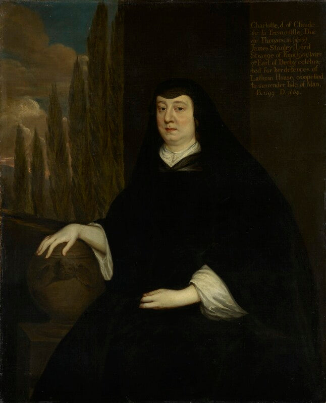 Charlotte stanley (née de la trémoille), countess of derby npg 4296