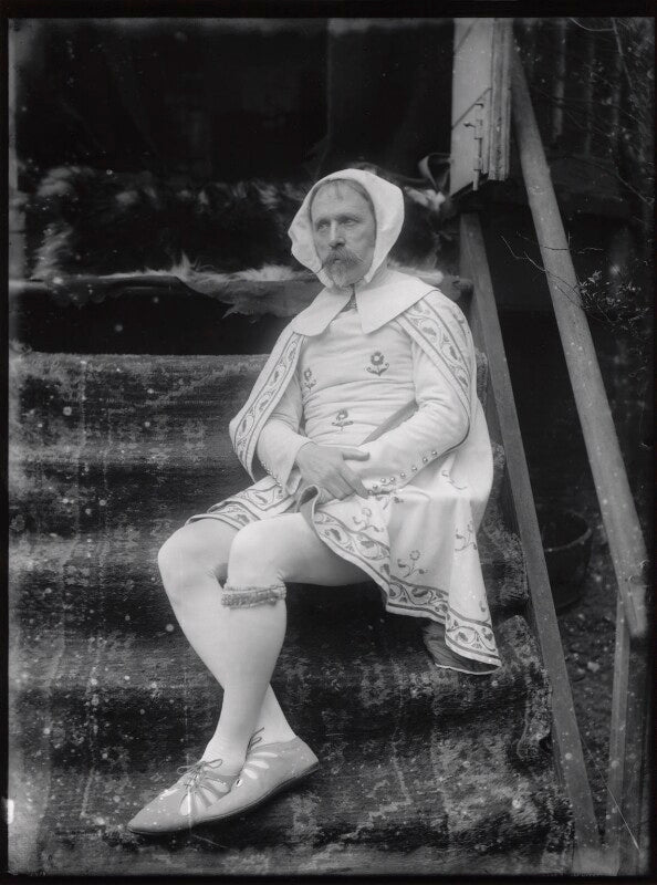 Walter crane as cimabue npg x19678