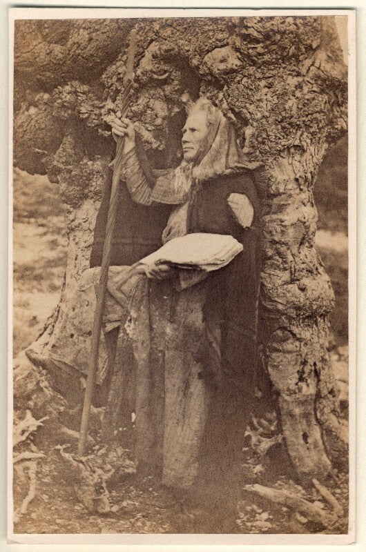 'as a necromancer' (richard cockle lucas) npg ax23410