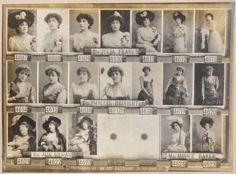 Julia franks; phyllis broughton; ada rehan as kate in 'the taming of the shrew'; minnie baker npg ax136804