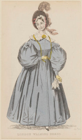 'London Walking Dress', April 1836 NPG D47689