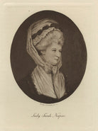 Lady Sarah Napier (née Lennox, formerly Bunbury) NPG D31910