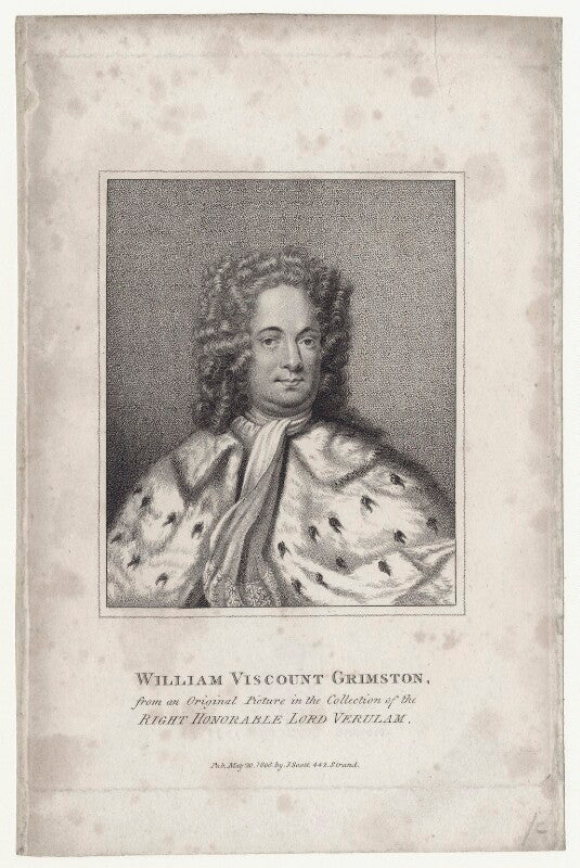William luckyn grimston, 1st viscount grimston npg d27442