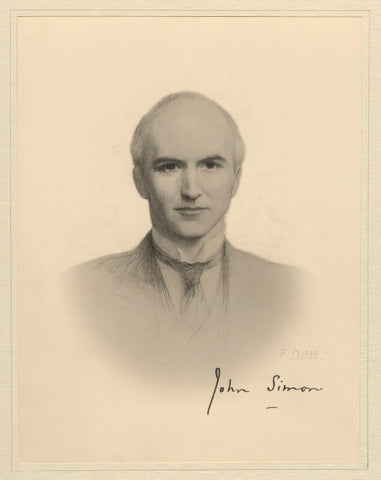John Allsebrook Simon, 1st Viscount Simon NPG D20805