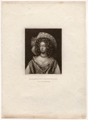 Elizabeth Fitzgerald (née Jones), Countess of Kildare NPG D3418