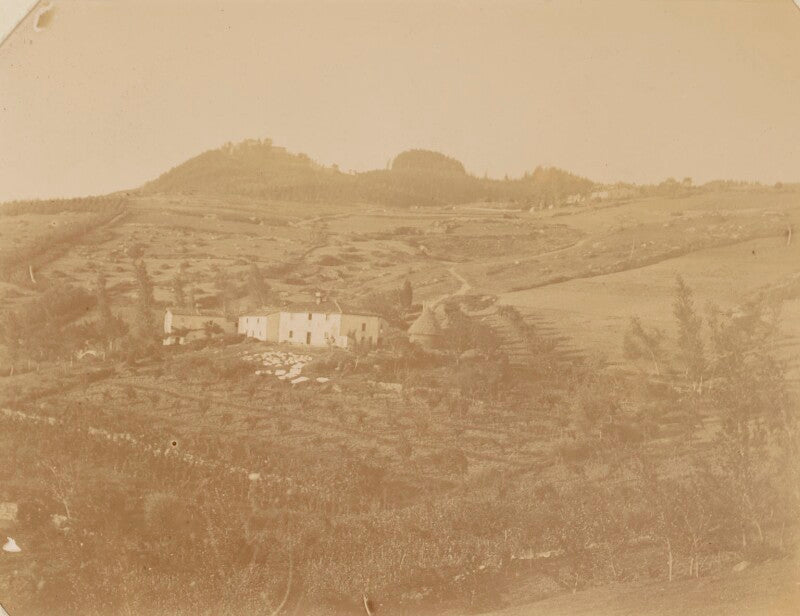 'monte senario near florence' npg p1273(33a)