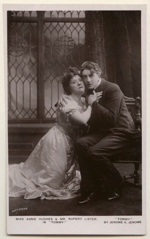 Annie hughes as miss tommy and rupert lister in 'tommy' npg x193867