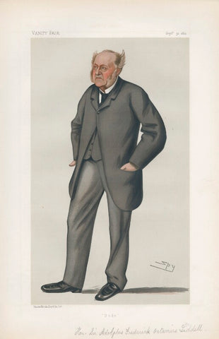 Sir Adolphus Frederick Octavius Liddell ('Men of the Day. No. 263.') NPG D44087